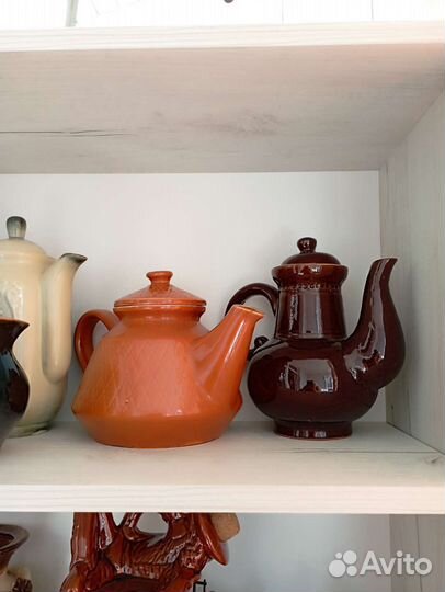 Ваза керамика, чайники, бочонки и другое