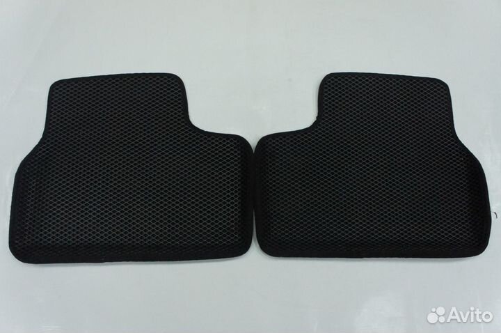 Коврики Ева Эва EVA Ларгус с бортами черный