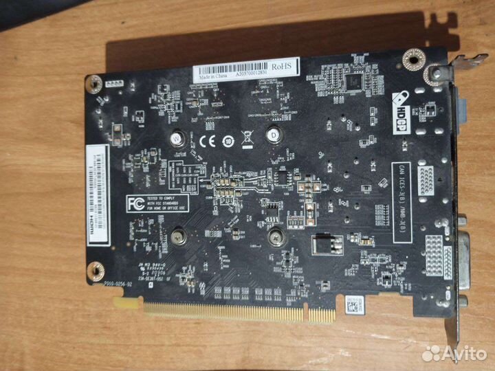 Видеокарта Rx550 4 gb