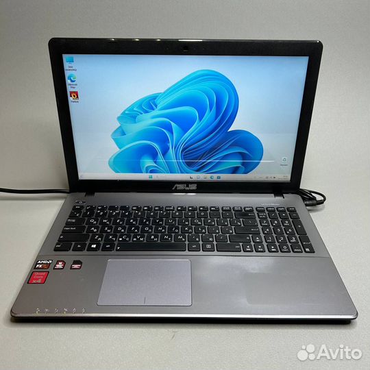 15.6'' Ноутбук asus X550ZE-XX216T серый