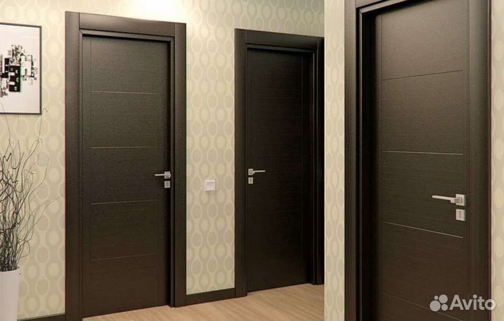 Установка межкомнатных дверей