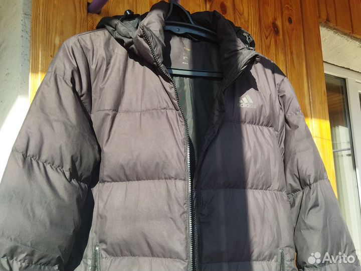 Куртка пуховик adidas мужская