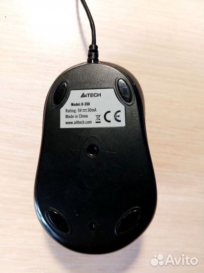 Офисная мышка A4Tech D-350