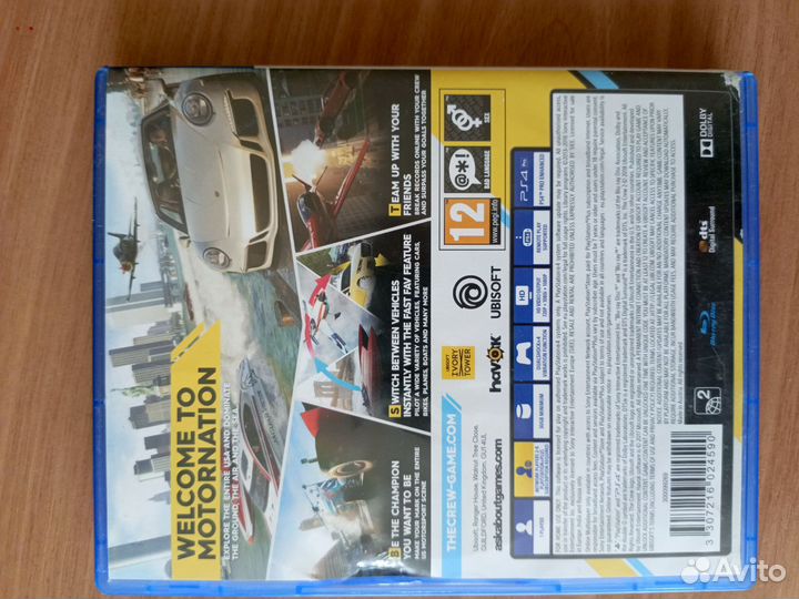 Продаю диск The crew 2 на ps4