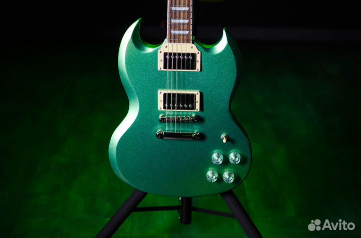 Epiphone SG Muse Wanderlust Green Metallic