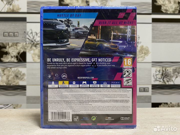 Need For Speed Heat (NFS, Новый Диск) Sony PS4