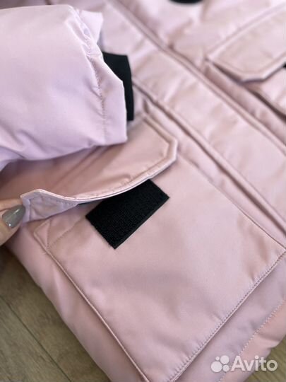 Зимний костюм детский пуховик и полукомбинезон