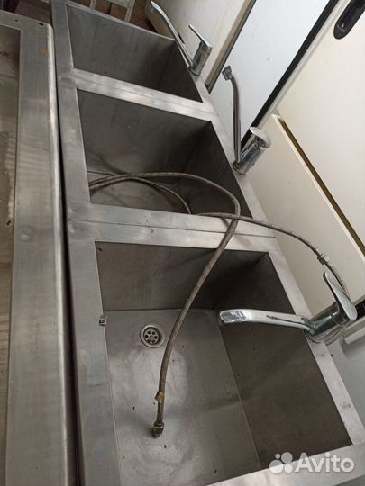 Мойка 3 секции 160-53-90 глубина 30 разборная