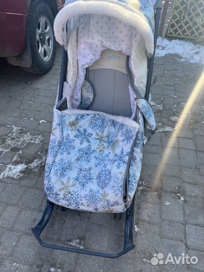 Коляска санки