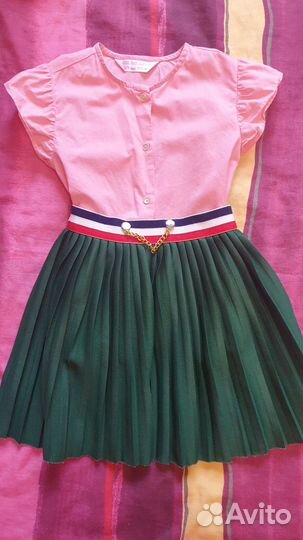 Блузка для девочки 104 110
