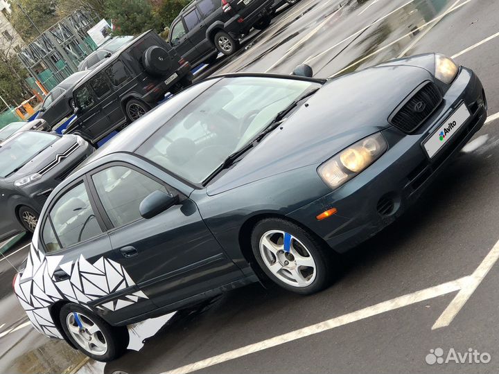 Hyundai Elantra 2 AT, 2002, 278 550 км