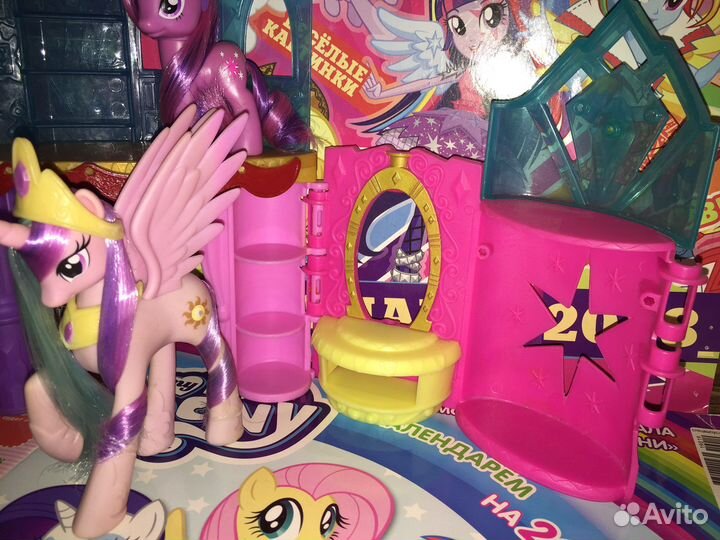 My Little Pony Замок Твайлайт и Вертолёт