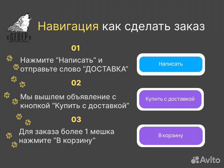 Каша для собак 15кг премиум от производителя