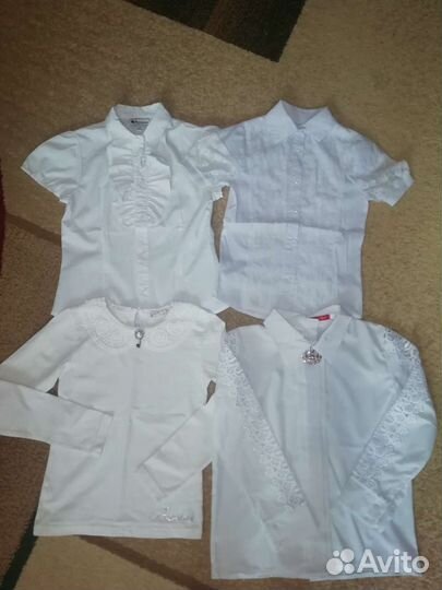 Блузка школьная