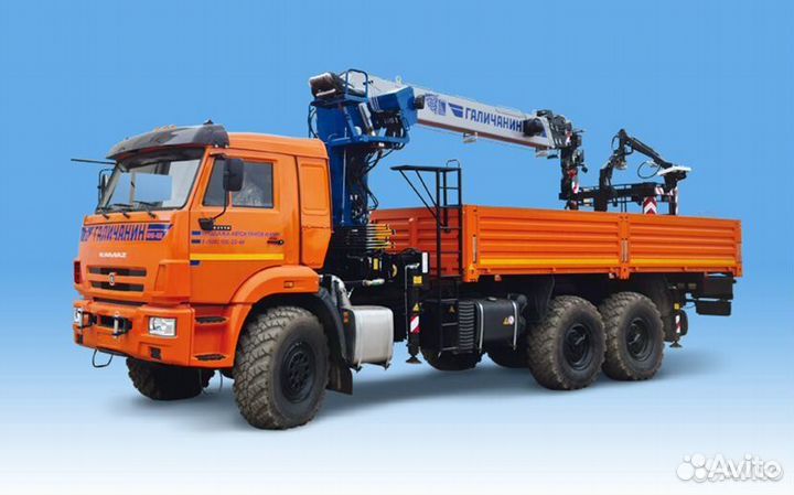 КамАЗ 43118-23011-50 с КМУ, 2023