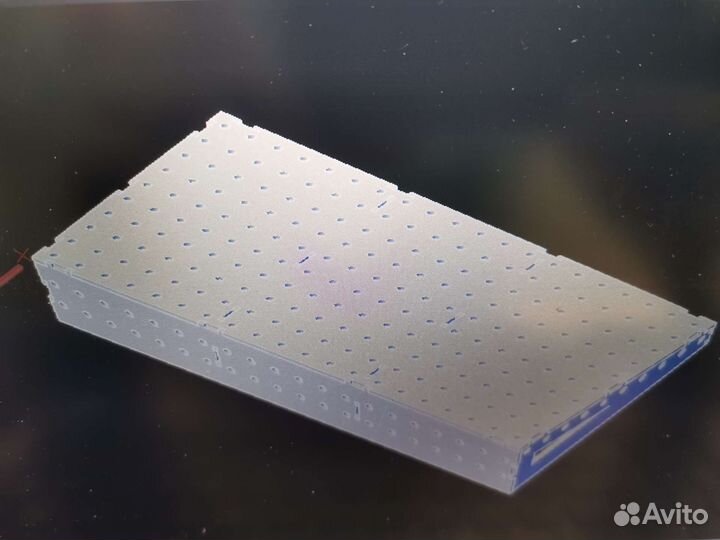 Сварочный стол 3d 2000х1000х8мм (проект+раскрой)