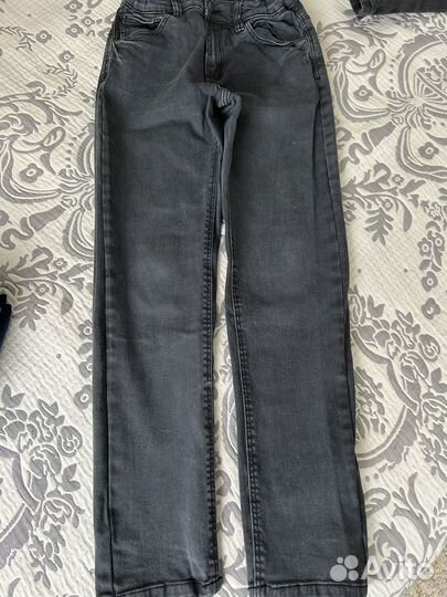 Джинсы на мальчика 146