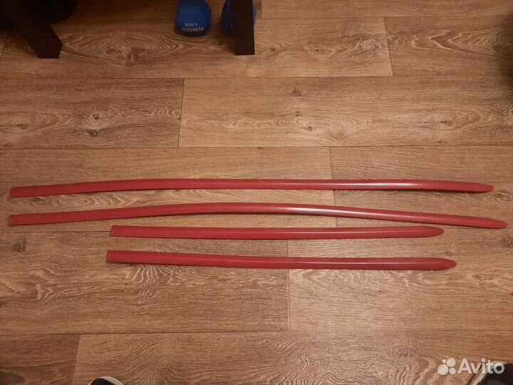 Молдинги на двери Mazda 6 gj комплект