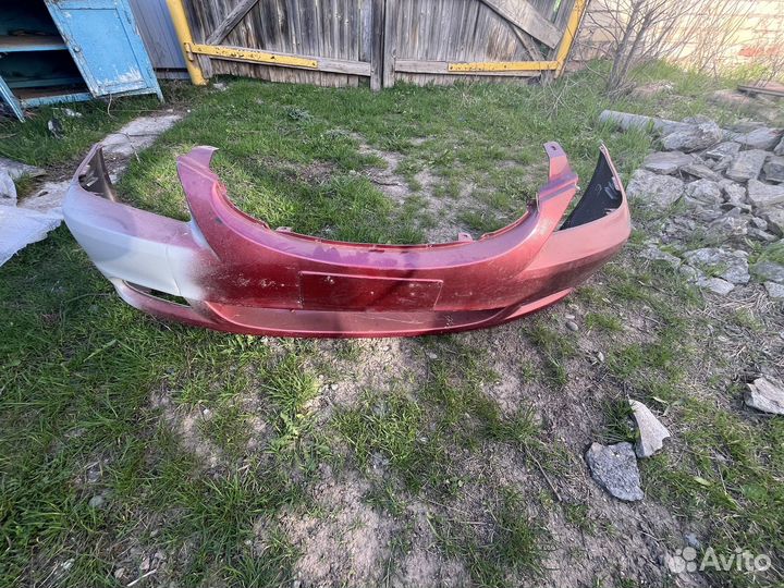 Передний бампер хендай акцент