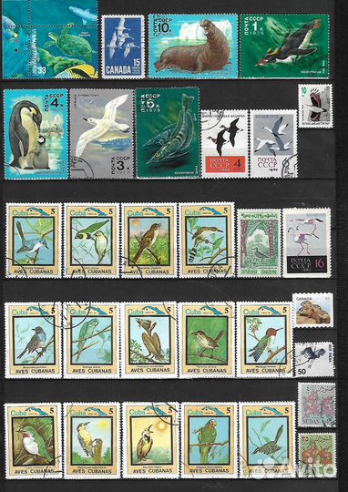 Марки Фауна. Часть 3