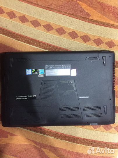 Игровой ноутбук asus ROG GL552V