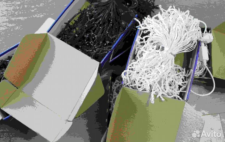 Гирлянда бахрома 25м