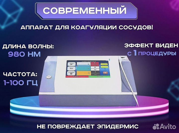 Лазерный аппарат для удаления сосудов 980 nm