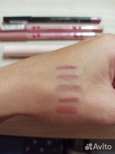 Карандаши для губ artdeco, vivienne sabo, pupa