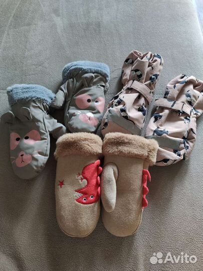 Детские варежки бу