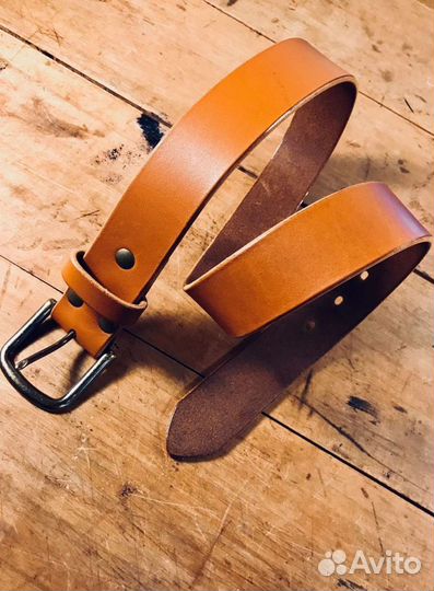 Ремень кожаный