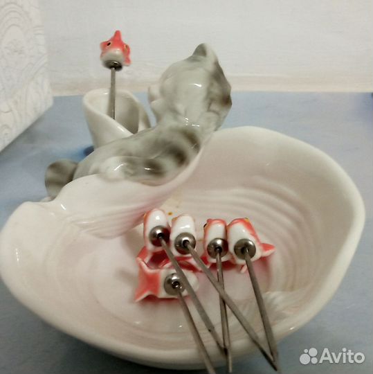 Менажница фарфор