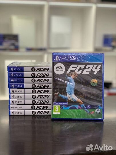 Диски для PS4 и PS5. FC24