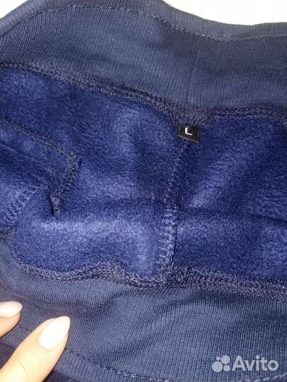 Шорты мужские на флисе размер L