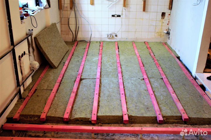 Полы / Ремонт / Монтаж / Пол под ключ