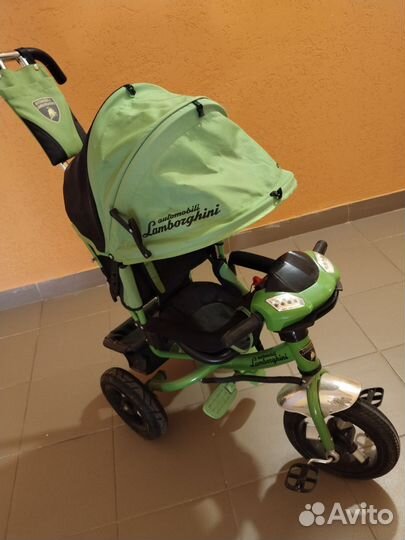 Велосипед с родительской ручкой