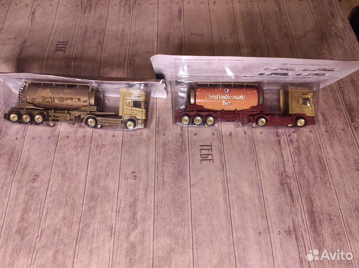 Коллекционные машинки немецких пивных заводов