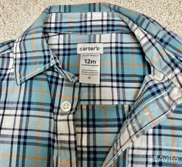 Рубашка для мальчика carter’s 86
