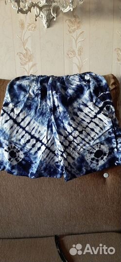 Летний женский костюм с шортами 50 52