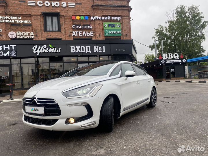 Citroen DS 5 1.6 AT, 2012, 190 000 км
