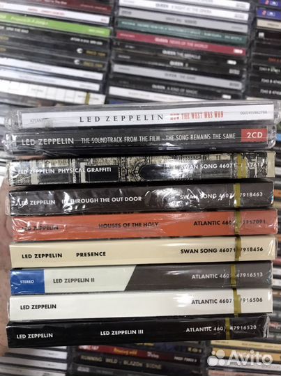 Музыкальные cd диски Led Zeppelin