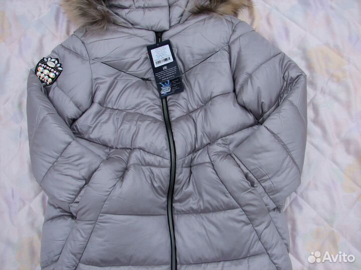 Новое стильное зимнее брендовое пальто