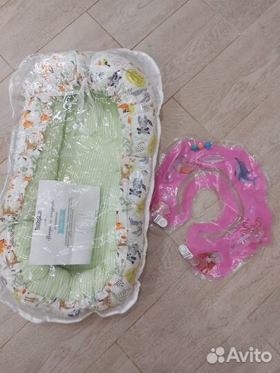 Кокон для новорожденных кроватка гнёздышко матрас
