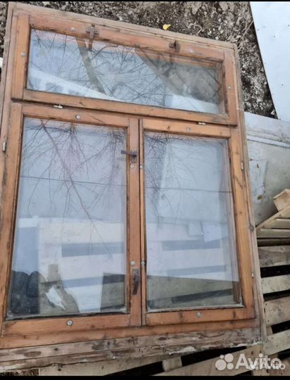 Окно деревянное бу