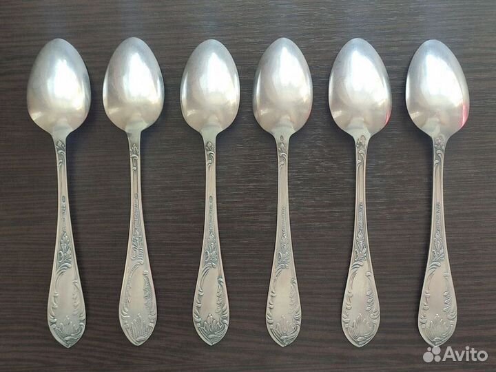 Серебряные чайные ложки «Платиноприбор»