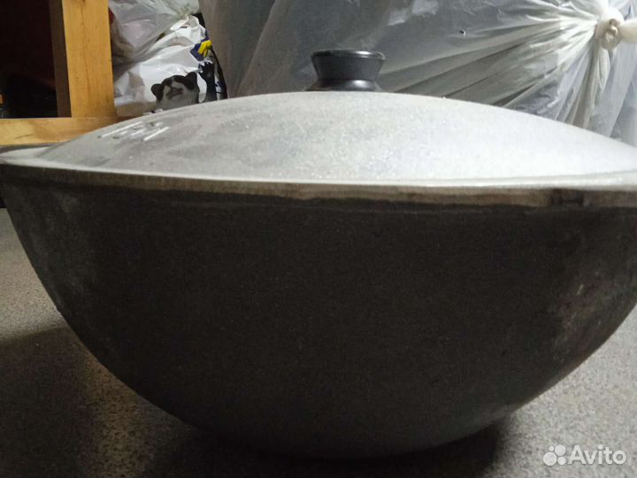 Казан чугунный 16 литров