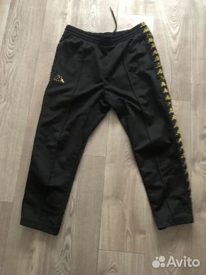 Штаны kappa с лампасами широкие