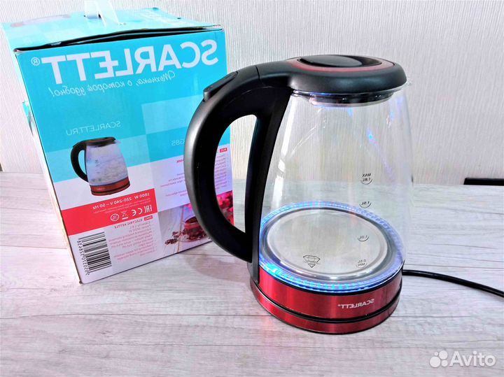Чайник электрический стеклянный
