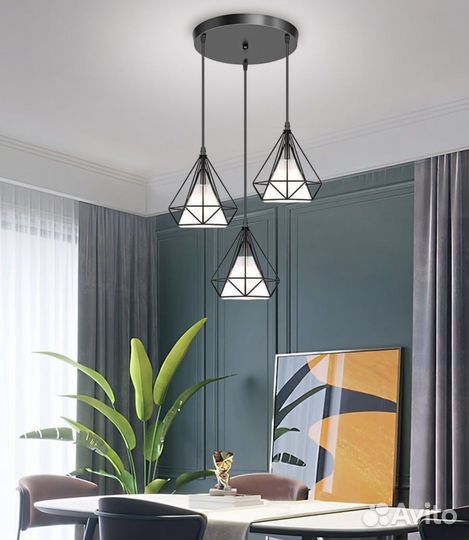 Люстра лофт