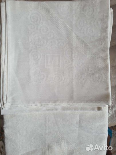 Скатерть и салфетки лен