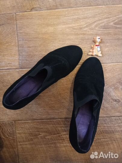 Ботильоны замшевые 37 размер